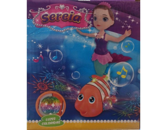 BONECA SEREIA COM PEIXE