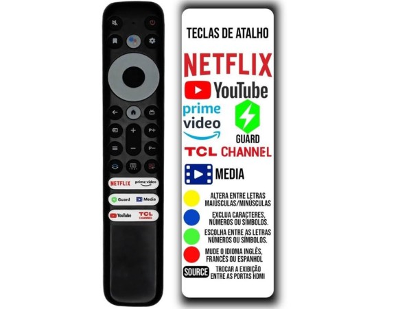 TCL NETIFLIX/STAN/PRIME/4K 7689/9184