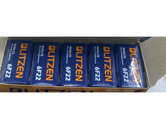 BATERIA 9V BLITZEN PACK C/10