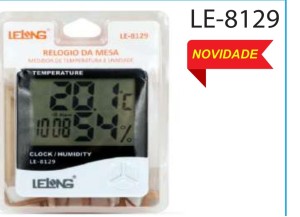 RELOGIO DE MESA HORA/TEMPERATURA CARTELA