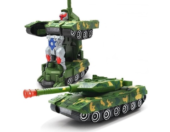  TANQUE ROBO TRANSFORMES