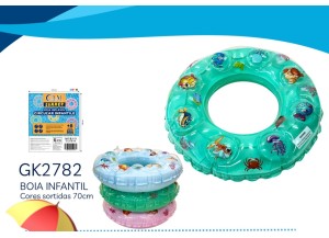 BOIA PEIXINHOS CIRCULAR INFLAVEL 70CM GK2782