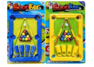 JOGO SINUCA DE MESA NA CARTELA GK2148