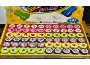 KIT CARIMBO ANIMAIS BOX C/60 PÇS GK2699